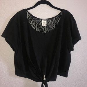Victoria secret tie T-shirt
